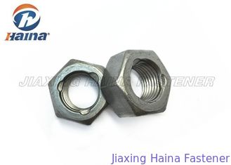 Plain Finish Zinc Plated Carbon Steel Gr4 Gr8 Gr2 G5 1/4"-2" M4-M24 Three Point Hex Head Lock Nut