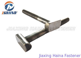Hammer Head Screw Custom Fasteners Carbon Steel Plain Finish For Railway