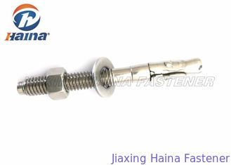 SS304 Fully Threaded Expansion Stainless Steel 316 Anchor Bolts For Concrete