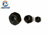 DIN934 Carbon Steel 8,8 2H Hex Head Nuts Dia 16 with Black Surface Treatment