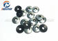 EPDM Rubber Flat Washers Galvanized Black Color Steel For Self Drilling Screw