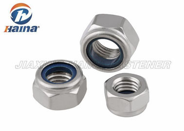 Stainless Steel A2 - 70 A4 - 80  Passivation Metric Thead Hex Nylon Inset Lock Nuts