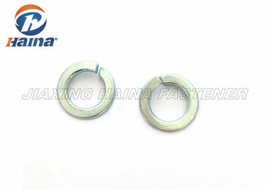 Split Spring Washer For Railway , Anti Loose Split Ring Washer With Square Ends