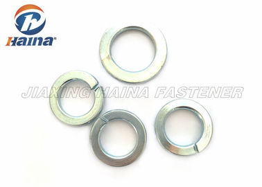 Split Spring Washer For Railway , Anti Loose Split Ring Washer With Square Ends