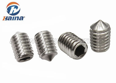 Carbon Steel / Stainless Steel Machine Screws Singlem Thread DIN914 M3 - M8