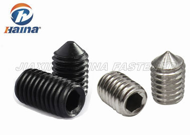 Carbon Steel / Stainless Steel Machine Screws Singlem Thread DIN914 M3 - M8