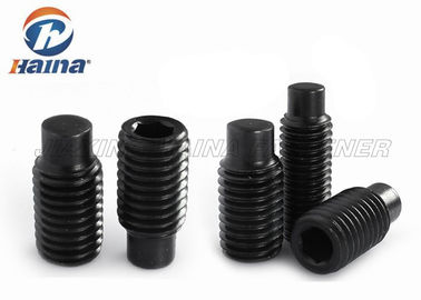 Carbon Steel Black Stainless Steel Machine Screws DIN 915 , Metric Socket Head Cap Screw With Dog Point