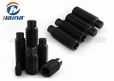 Carbon Steel Black Stainless Steel Machine Screws DIN 915 , Metric Socket Head Cap Screw With Dog Point