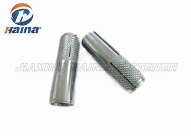 Mạ kẽm màu xanh / trắng thả trong mở rộng M10 Bu lông neo cưỡng bức bên trong