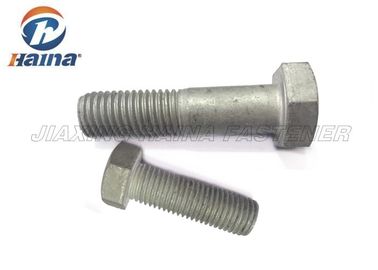 Carbon Steel Hot Dip Galvanized DIN933 DIN931 ASTM A325 A490 ISO4041 Heavy Hex Head Bolts
