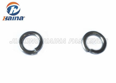 A2 Stainless Steel Spring Lock Washer Self Color 2 - 30mm Diameter With Square End