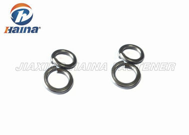 A2 Stainless Steel Spring Lock Washer Self Color 2 - 30mm Diameter With Square End