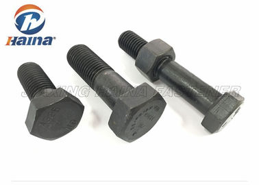 Thép carbon cường độ cao ASTM A325 rèn nóng Bề mặt màu đen Chốt hình lục giác
