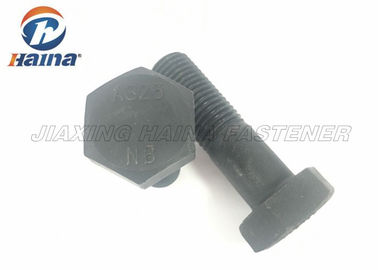 Thép carbon cường độ cao ASTM A325 rèn nóng Bề mặt màu đen Chốt hình lục giác
