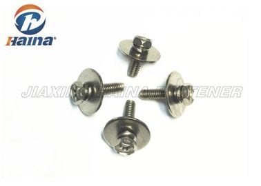Máy kết hợp đầu lục giác SUS304 SUS316 Vít với máy giặt phẳng lớn
