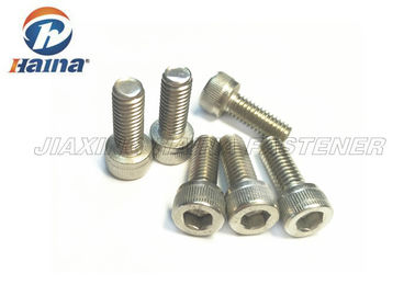 Vít máy màu bạc A2-70 DIN 912 bằng thép không gỉ với đầu nắp ổ cắm
