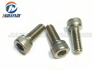 Vít máy màu bạc A2-70 DIN 912 bằng thép không gỉ với đầu nắp ổ cắm