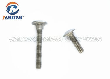 SS304 M8 Bu lông cổ vuông đầy đủ ren 50mm Bu lông vận chuyển chiều dài