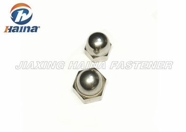 Plain Color Passivation Stainless Steel Gr 316  M6 - 1 Pitch  Hexagon Cap Head Nuts for Building