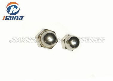 Plain Color Passivation Stainless Steel Gr 316  M6 - 1 Pitch  Hexagon Cap Head Nuts for Building