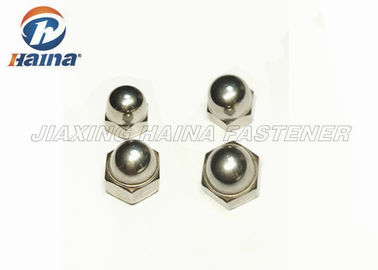 Plain Color Passivation Stainless Steel Gr 316  M6 - 1 Pitch  Hexagon Cap Head Nuts for Building