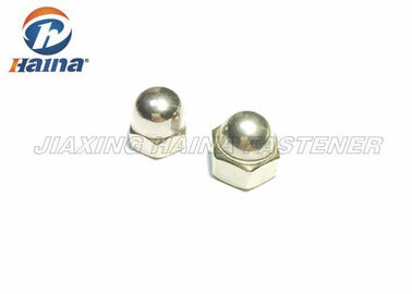 Plain Color Passivation Stainless Steel Gr 316  M6 - 1 Pitch  Hexagon Cap Head Nuts for Building