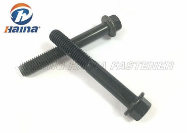 DIN6921 Bu lông mặt bích lục giác màu đen 8,8 / 10,9 / 12,9 độ bền cao