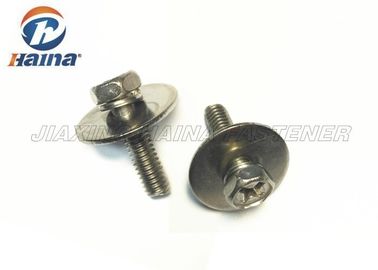 Chủ đề hệ mét A2 A4 Thép không gỉ Bán vít Vít đầu lục giác có rãnh chéo