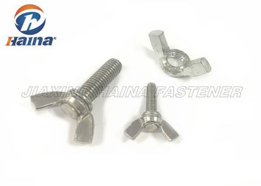 DIN316 A2-70 / 304 Bu lông và đai ốc cánh bướm bằng thép Stainaless