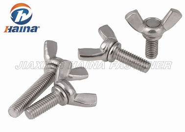 DIN316 A2-70 / 304 Bu lông và đai ốc cánh bướm bằng thép Stainaless