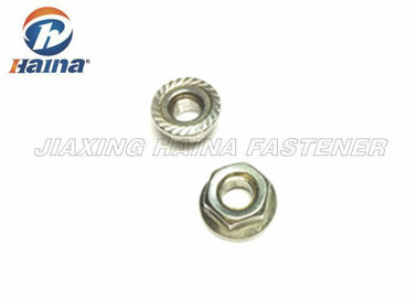 Thép không gỉ 316 A4 - 70 Màu trơn Đai ốc mặt bích hình lục giác cho các kết nối ống