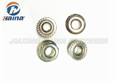Thép không gỉ 316 A4 - 70 Màu trơn Đai ốc mặt bích hình lục giác cho các kết nối ống