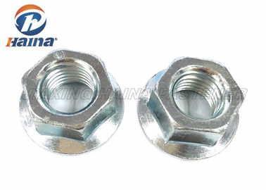 Zinc Plated / Black Hex Head Nuts M16 Carbon Steel Grade 8.8  For Pipeline Connection