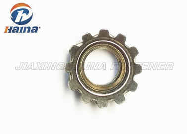 Stainless Steel 18 - 8  Plain Color Keps K - Lock Nuts With Free Spinning Washer