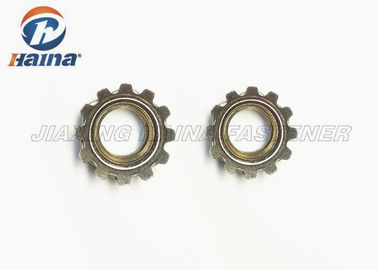 Stainless Steel 18 - 8  Plain Color Keps K - Lock Nuts With Free Spinning Washer