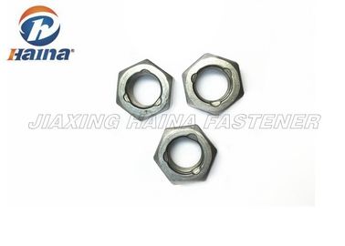 Plain Finish Zinc Plated Carbon Steel Gr4 Gr8 Gr2 G5 1/4&quot;-2&quot; M4-M24 Three Point Hex Head Lock Nut