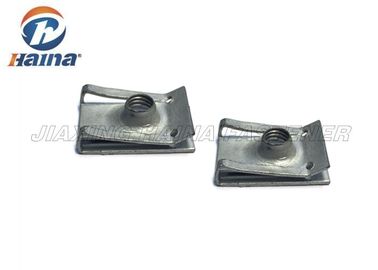 Mạ kẽm U Clip Haina Chốt thép mùa xuân Oxit đen M6 * 22 * ​​28 cho bảng sắt cố định
