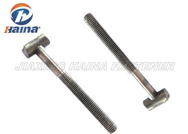 Hammer Head Screw Custom Fasteners Carbon Steel Plain Finish For Railway