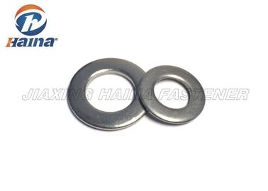 A2 A4 Copper Flat Washers M6 - M56 Nickel Finish For Mechanical Machine