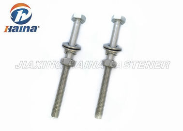 Thép không gỉ 304 316 M20 X 90mm Chốt và đai ốc đầu lục giác với vòng đệm