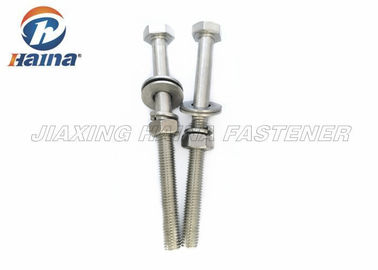 Thép không gỉ 304 316 M20 X 90mm Chốt và đai ốc đầu lục giác với vòng đệm