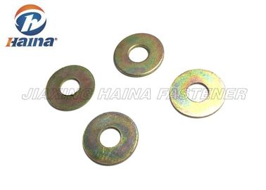 Carbon Steel Flat Washers Yellow Zinc Plated M8 M10 A Type Gr4 / G8 For Automobile
