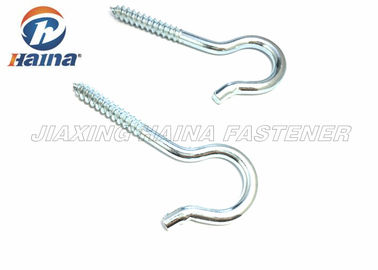 Móc mắt vít ren bằng gỗ với thép carbon mạ kẽm Gr 2