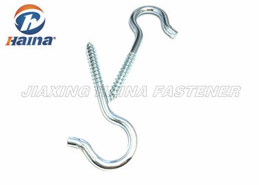 Móc mắt vít ren bằng gỗ với thép carbon mạ kẽm Gr 2