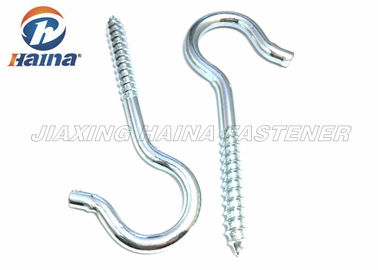Móc mắt vít ren bằng gỗ với thép carbon mạ kẽm Gr 2