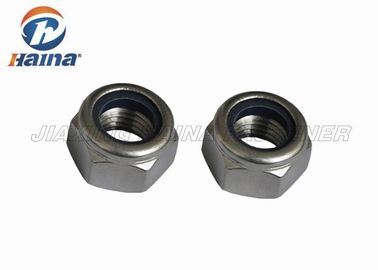Thép không gỉ 304 DIN985 DIN982 Metric Thead Hex Nylon Inset Lock Nuts