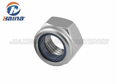 Thép không gỉ 304 DIN985 DIN982 Metric Thead Hex Nylon Inset Lock Nuts