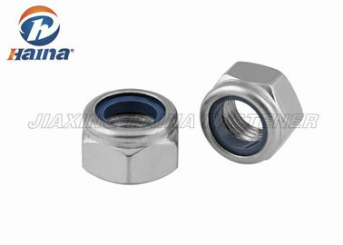 Thép không gỉ 304 DIN985 DIN982 Metric Thead Hex Nylon Inset Lock Nuts