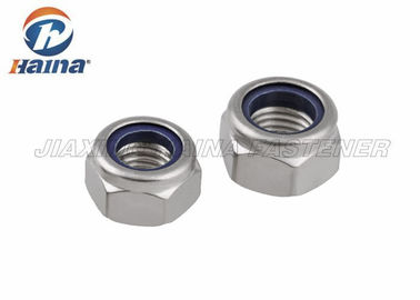 Thép không gỉ 304 DIN985 DIN982 Metric Thead Hex Nylon Inset Lock Nuts