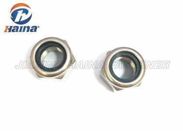 Thép không gỉ 304 316 DIN985 Passivation Hex Nylon Inset Lock Nuts